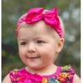 Fuschia Riley Headband RuffleButts